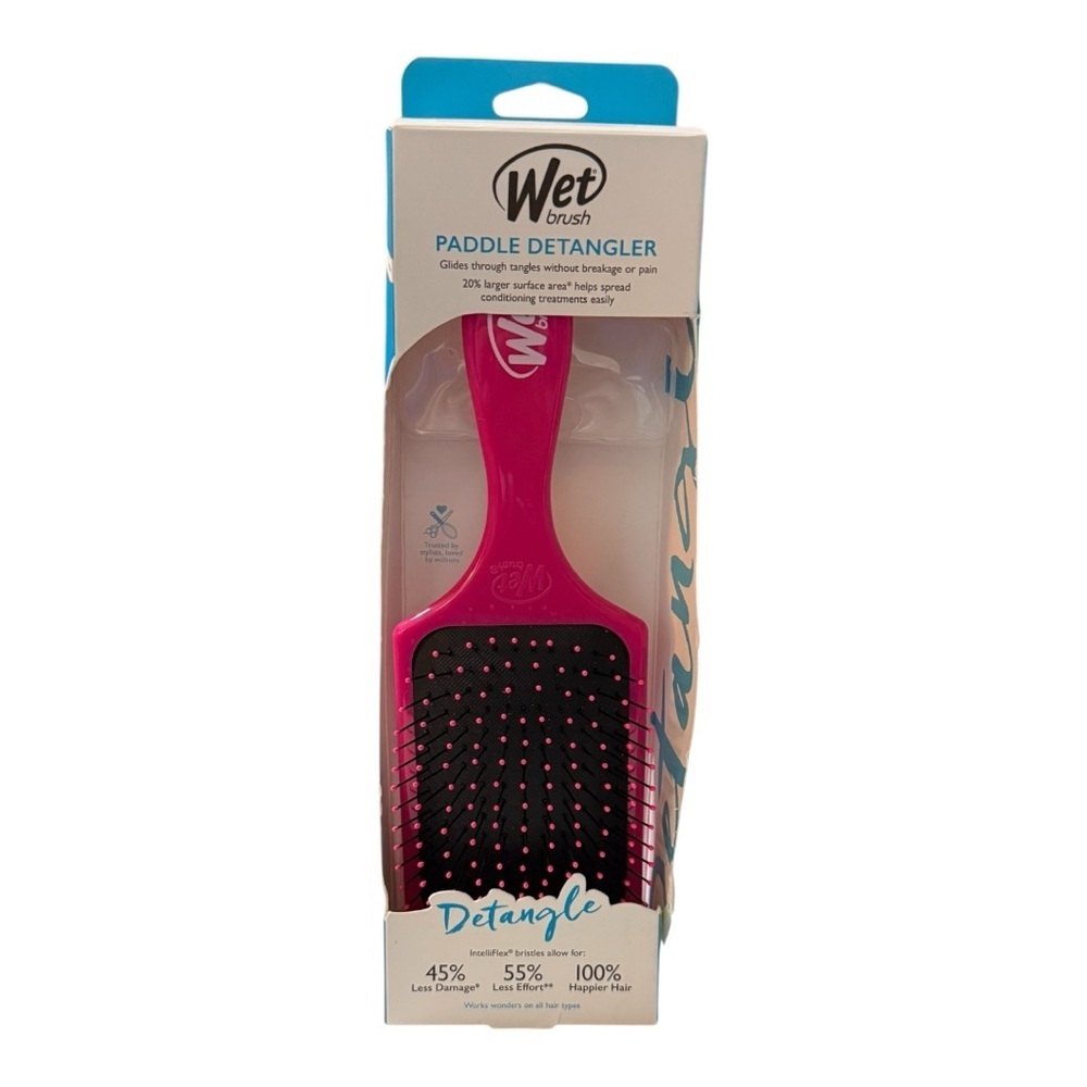 NWT Wet Brush Paddle Detangler – Pink